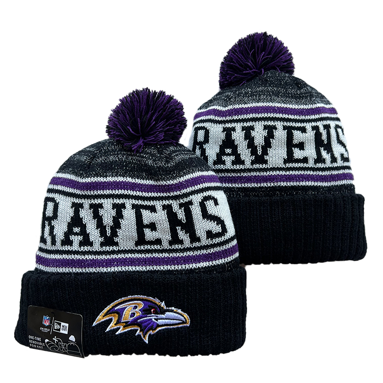 Baltimore Ravens 2025 Knit Hats 007